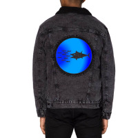 Tuna Species Unisex Sherpa-lined Denim Jacket | Artistshot