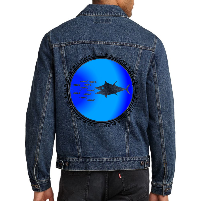 Tuna Species Men Denim Jacket | Artistshot