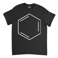 Benzene Hydrocarbon Ring White Classic T-shirt | Artistshot