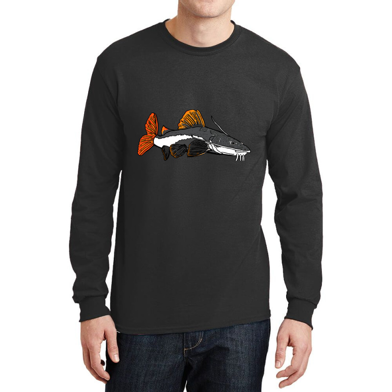 Redtail Catfish Long Sleeve Shirts | Artistshot