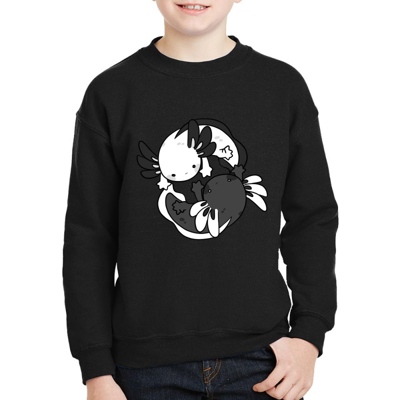 Axolotl Yin-yang Youth Sweatshirt by Min05 | Artistshot