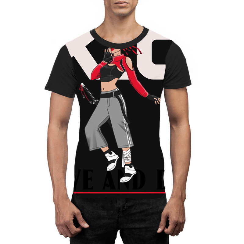 Samurai Girl Graphic T-shirt | Artistshot