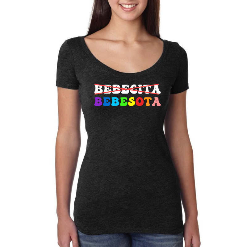 Bebesota Latina Vintage Women's Triblend Scoop T-shirt by AlejandroArtist | Artistshot