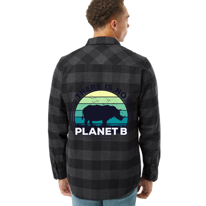 There Is No Planet B Earth Day-zrk6j Flannel Shirt | Artistshot