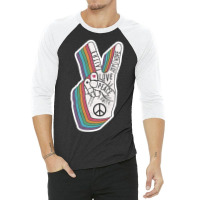 Peace Works 3/4 Sleeve Shirt | Artistshot