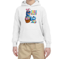 Easter Dinosaur Bunny T Rex Boys Girls Kids Eggs Cellent Youth Hoodie | Artistshot