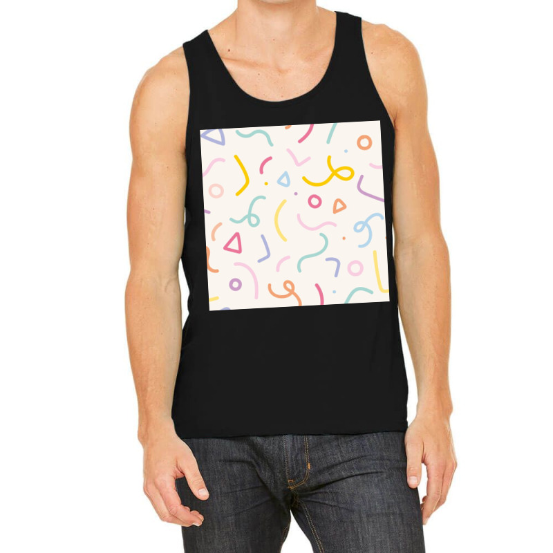 Background Seamless Pattern Cute Tank Top by ElaineABernard | Artistshot