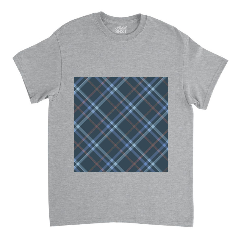 Blue Traditional Design Classic T-shirt by ElaineABernard | Artistshot