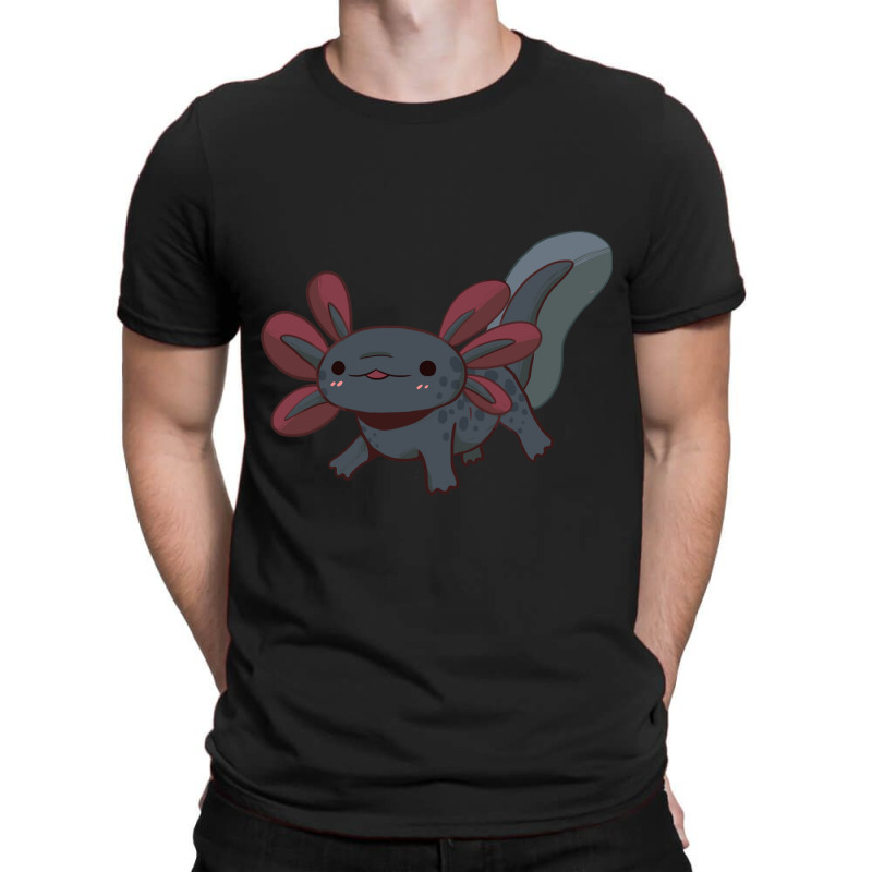 Black Axolotl Baby T-shirt | Artistshot