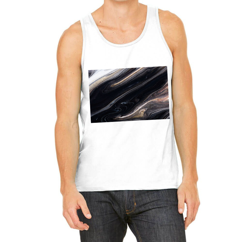 Black Liquid Tank Top by ElaineABernard | Artistshot