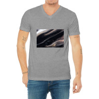 Black Liquid V-neck Tee | Artistshot