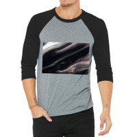 Black Liquid 3/4 Sleeve Shirt | Artistshot