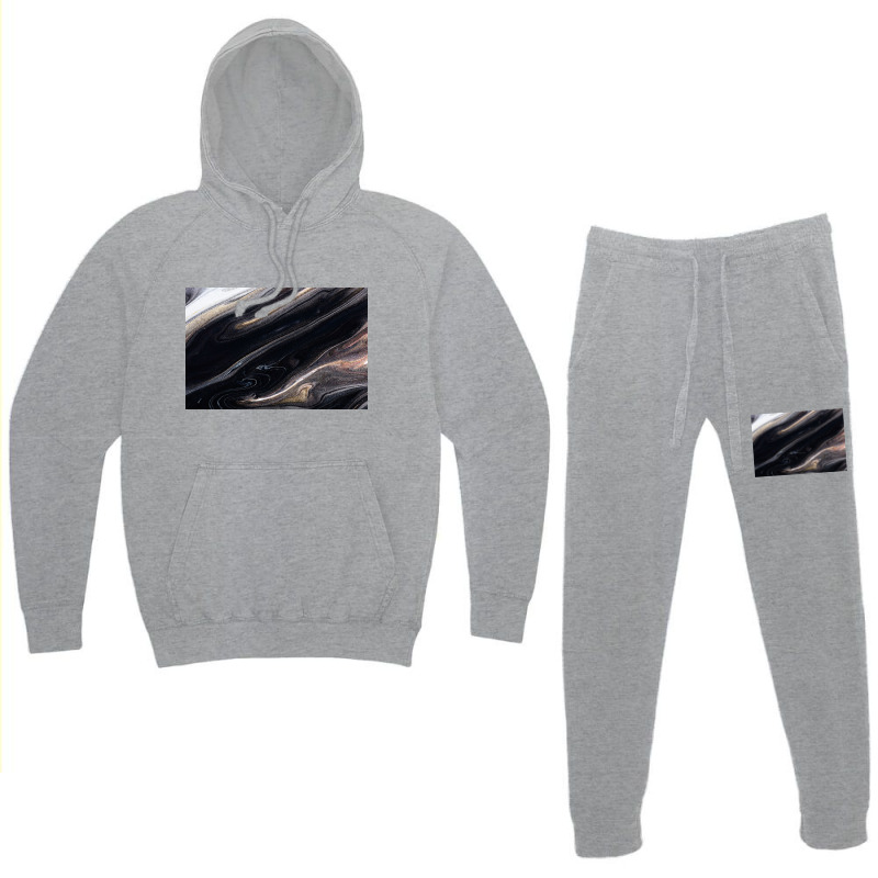 Black Liquid Hoodie & Jogger set by ElaineABernard | Artistshot