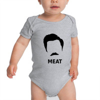 Ron Swanson Meat Parks And Recreations Baby Bodysuit | Artistshot