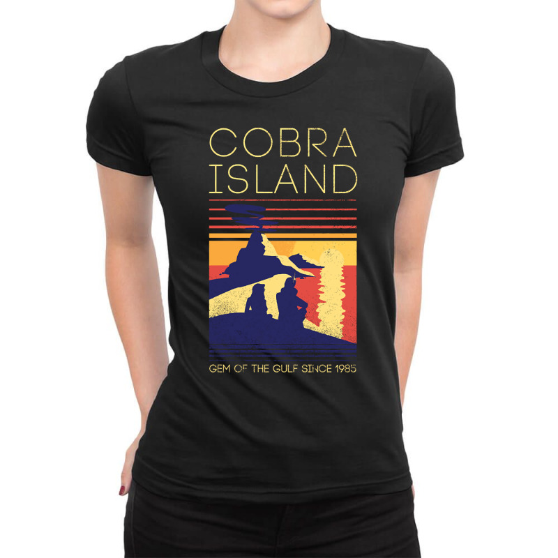 Visit Cobra Island Ladies Fitted T-Shirt by mckeebeckett3l9yxd | Artistshot