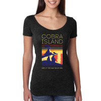 Visit Cobra Island Women's Triblend Scoop T-shirt | Artistshot