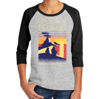 Visit Cobra Island Youth 3/4 Sleeve | Artistshot