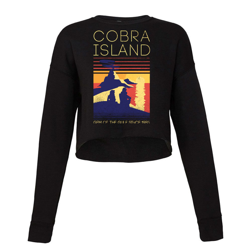 Visit Cobra Island Cropped Sweater by mckeebeckett3l9yxd | Artistshot