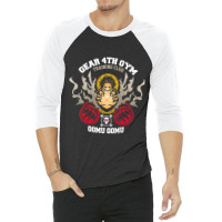 Gear 4th Gym 3/4 Sleeve Shirt | Artistshot