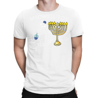 Jewish Hanukkah Chanukah Cat Meowzel Tov Jewish T Shirt T-shirt | Artistshot