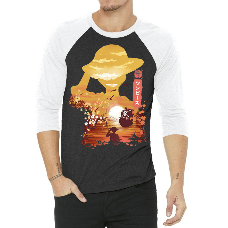 King Of The Pirates 3/4 Sleeve Shirt | Artistshot