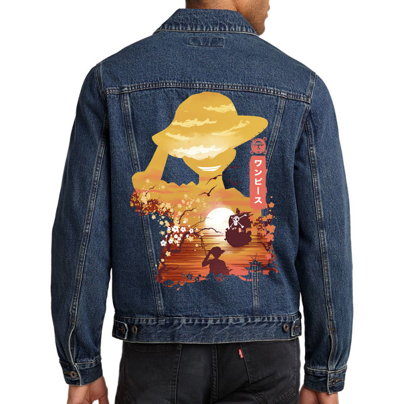 King Of The Pirates Men Denim Jacket | Artistshot