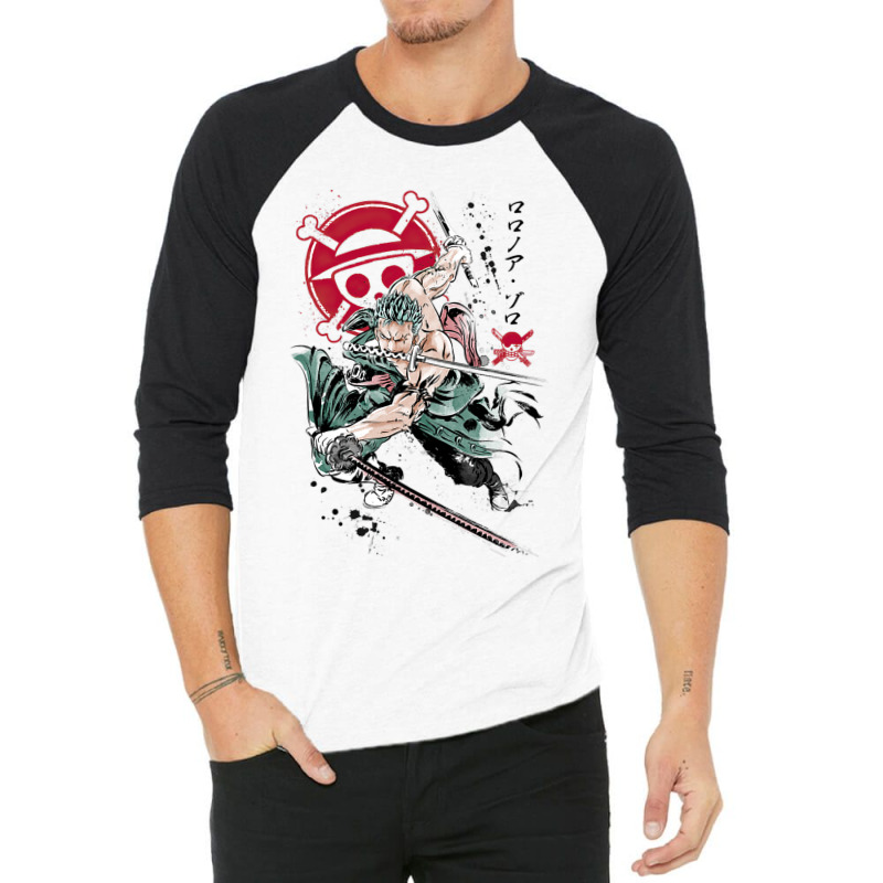 One Piece   Roronoa 3/4 Sleeve Shirt | Artistshot