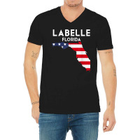 Labelle Florida Usa State America Travel Floridian T Shirt V-neck Tee | Artistshot