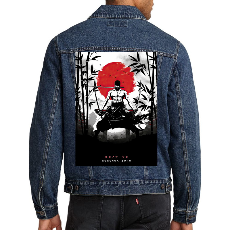 One Piece Zoro Men Denim Jacket | Artistshot