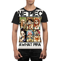 One Piece Straw Hat Pirates Graphic T-shirt | Artistshot