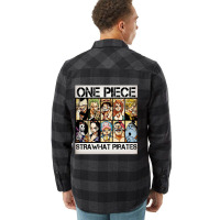 One Piece Straw Hat Pirates Flannel Shirt | Artistshot