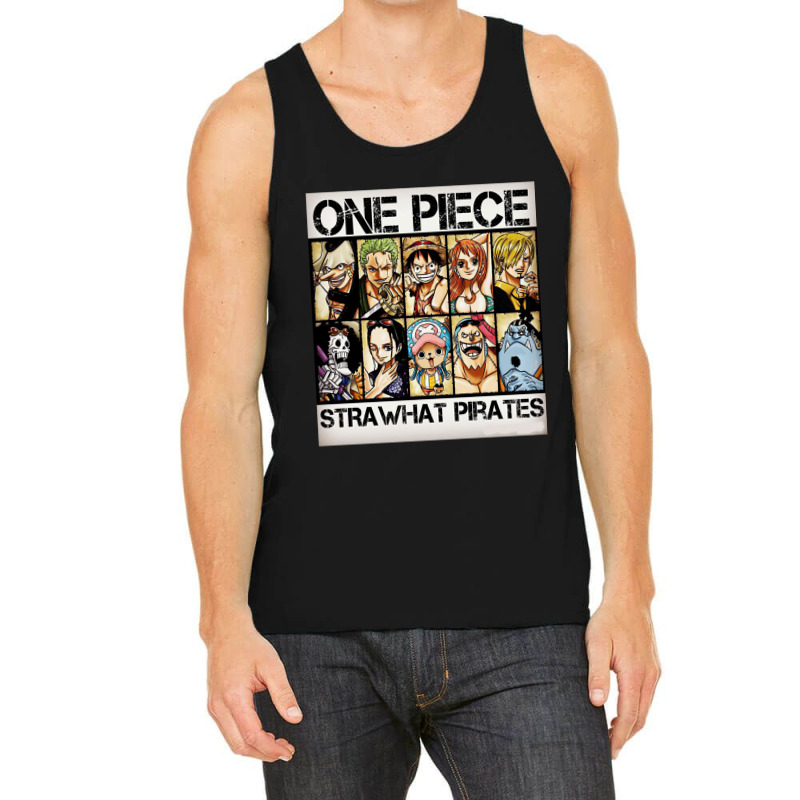 One Piece Straw Hat Pirates Tank Top | Artistshot