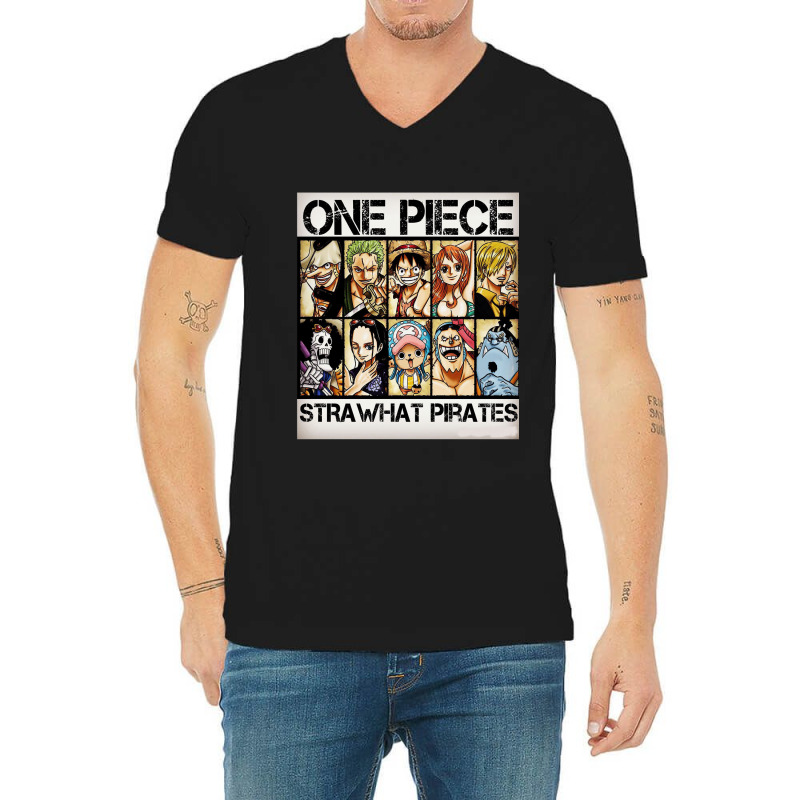 One Piece Straw Hat Pirates V-neck Tee | Artistshot