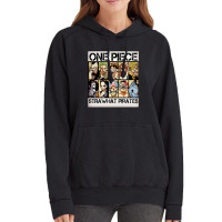 One Piece Straw Hat Pirates Vintage Hoodie | Artistshot