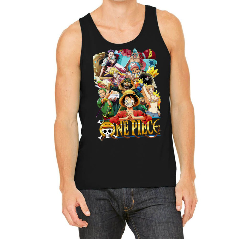 One Piece Straw Hat Crew Tank Top | Artistshot