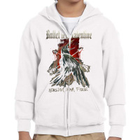 Bullet For My Valentine – Scream Aim Fire Crow Youth Zipper Hoodie | Artistshot