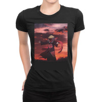 Anime Gym Collection Ladies Fitted T-shirt | Artistshot