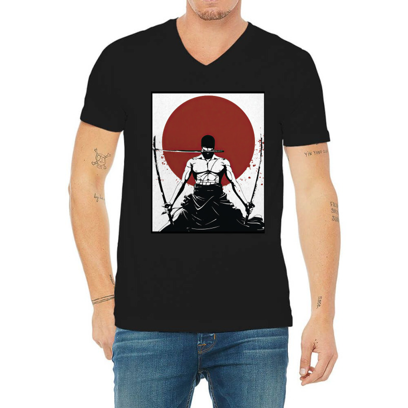 Zoro One Piece V-neck Tee | Artistshot