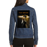 Taxi Driver 1976 Movie Ladies Denim Jacket | Artistshot