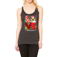 Love Head Start Teacher Life Snowman Christmas Teacher T Shirt Racerback Tank | Artistshot