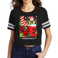 Love Head Start Teacher Life Snowman Christmas Teacher T Shirt Scorecard Crop Tee | Artistshot