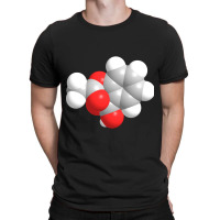 Aspirin Molecule Chemistry T-shirt | Artistshot