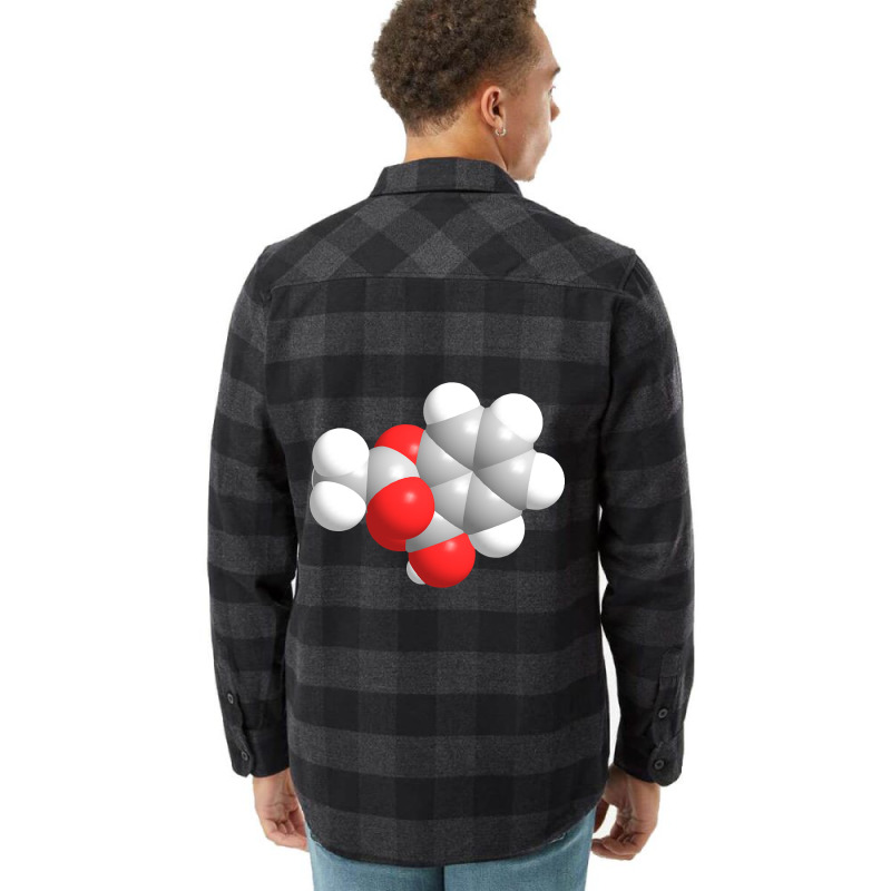 Aspirin Molecule Chemistry Flannel Shirt | Artistshot