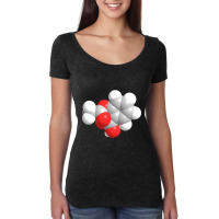 Aspirin Molecule Chemistry Women's Triblend Scoop T-shirt | Artistshot