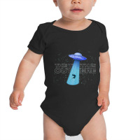 Alien Abduction The Truth Is Out Here Wall Art Space Alien Spaceship S Baby Bodysuit | Artistshot