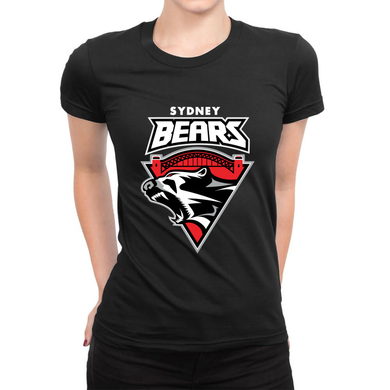 Sydney Bears (2) Ladies Fitted T-Shirt by DeaconEarnest | Artistshot