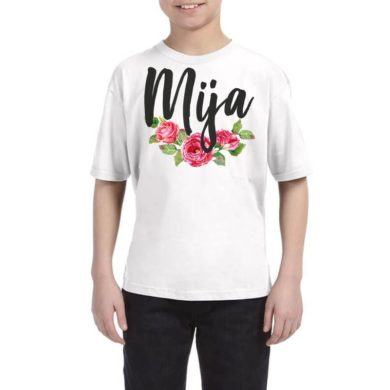 Mija Latina Floral T Shirt Youth Tee by lavenakf44f | Artistshot