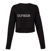 Calculator  Boobless  Funny Trick Cropped Sweater | Artistshot