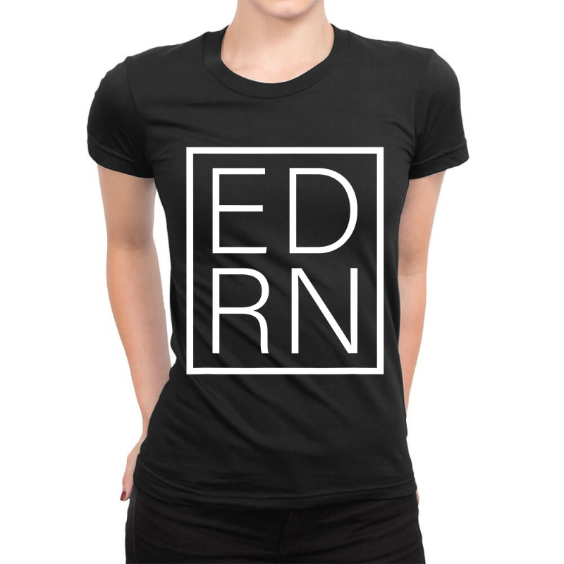 Edrn Emergency Room Er Ed Registered Nurse Ladies Fitted T-shirt | Artistshot