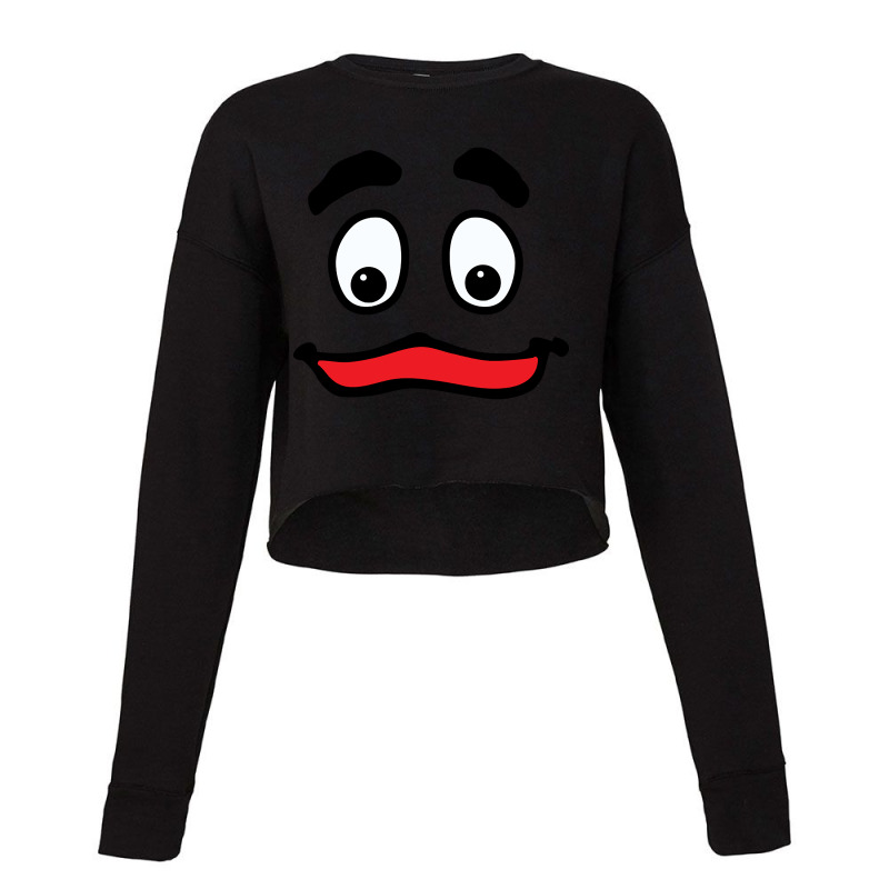 Grimace Face Cropped Sweater by oatesorlandoi9eepf | Artistshot